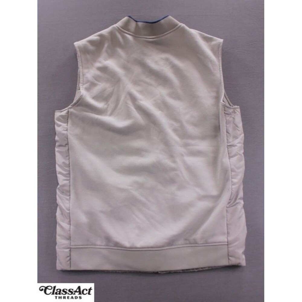 Zara Man Puffer Vest Gray Lightweight Sleeveless … - image 3